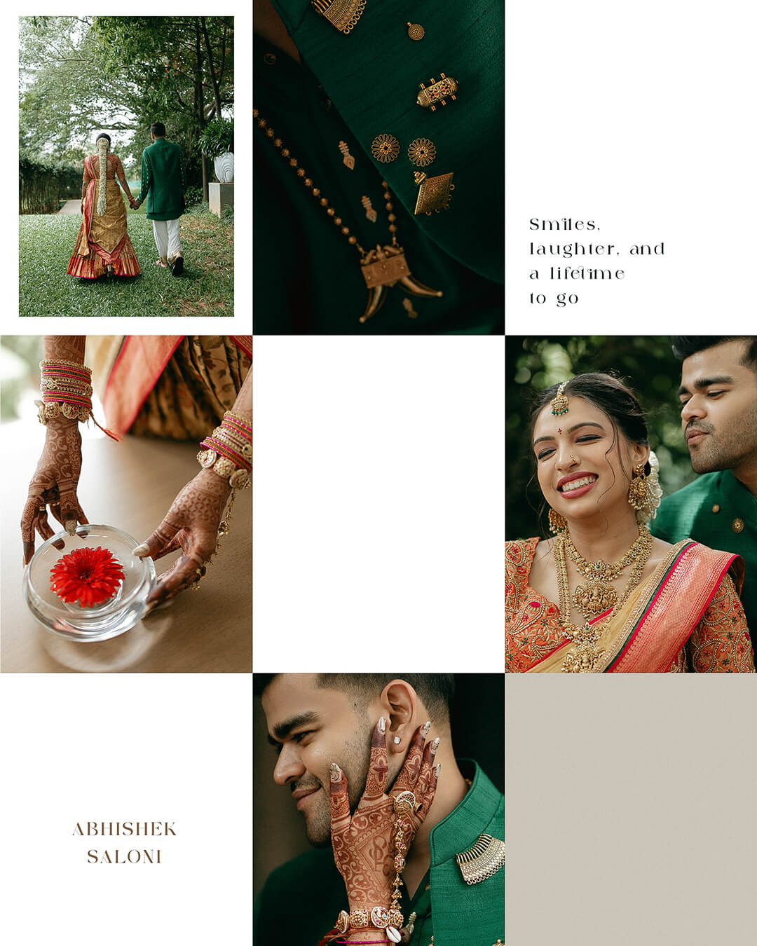 Abhishek and Saloni