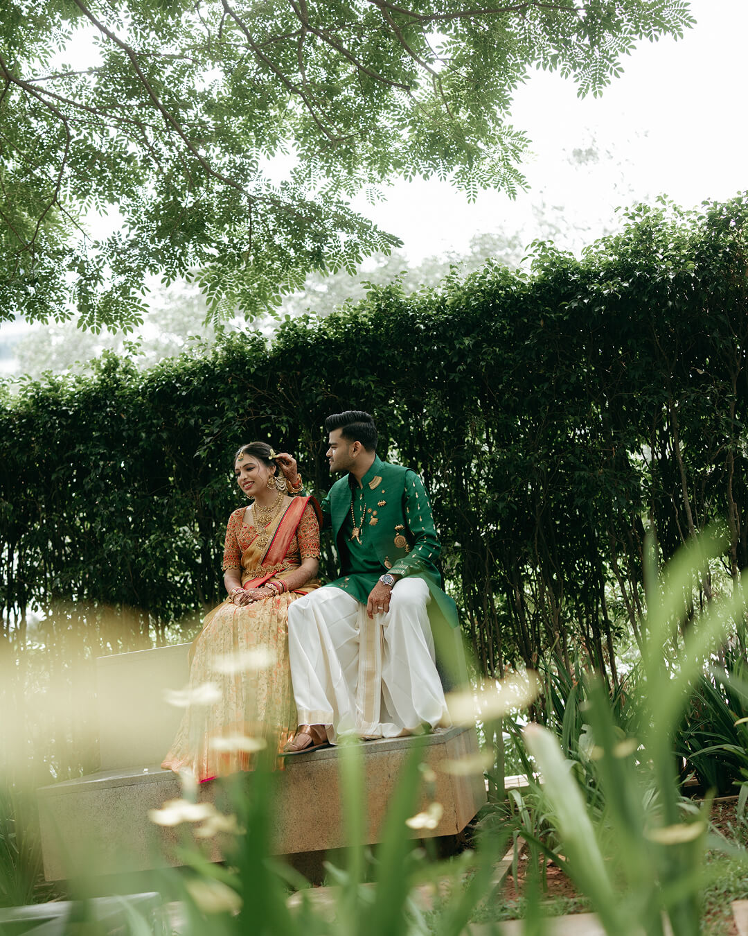 Abhishek and Saloni