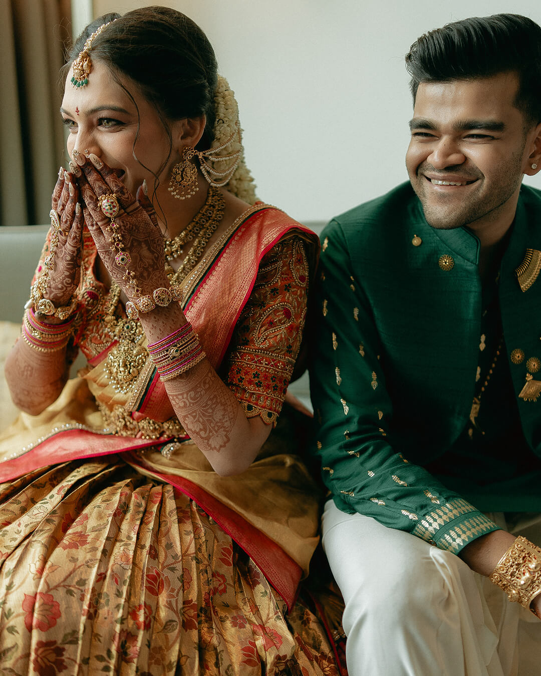 Abhishek and Saloni