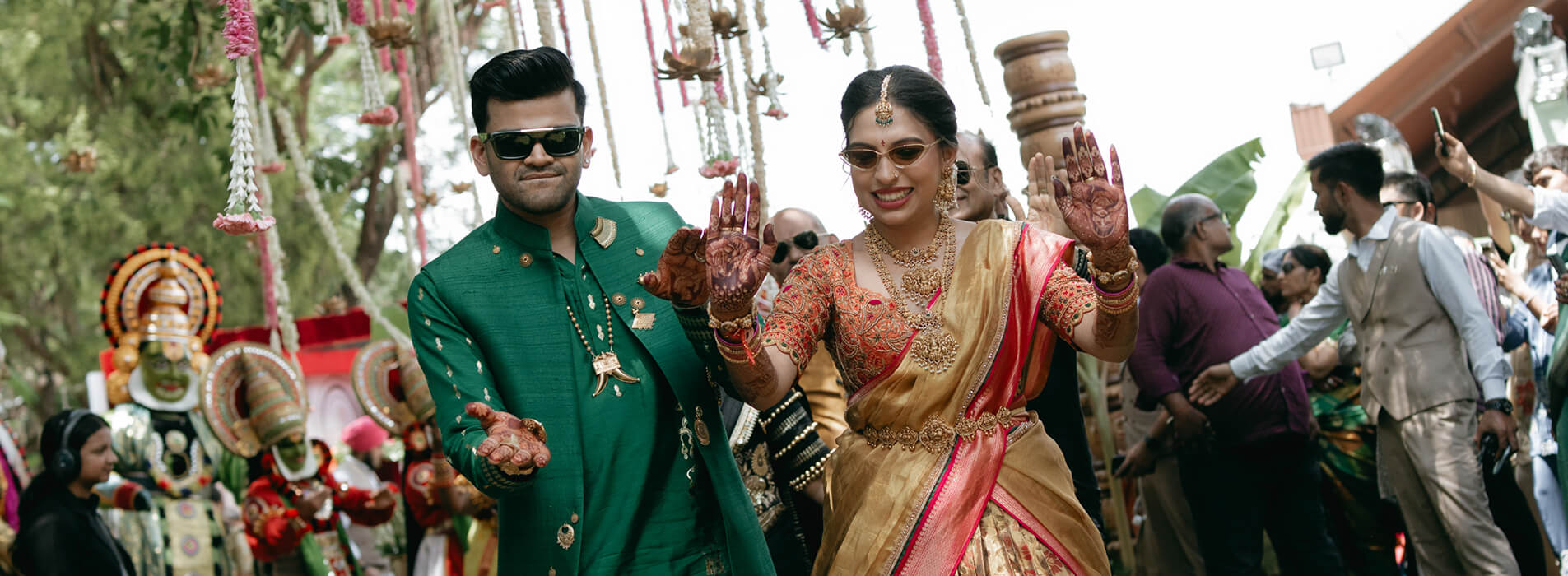Abhishek and Saloni
