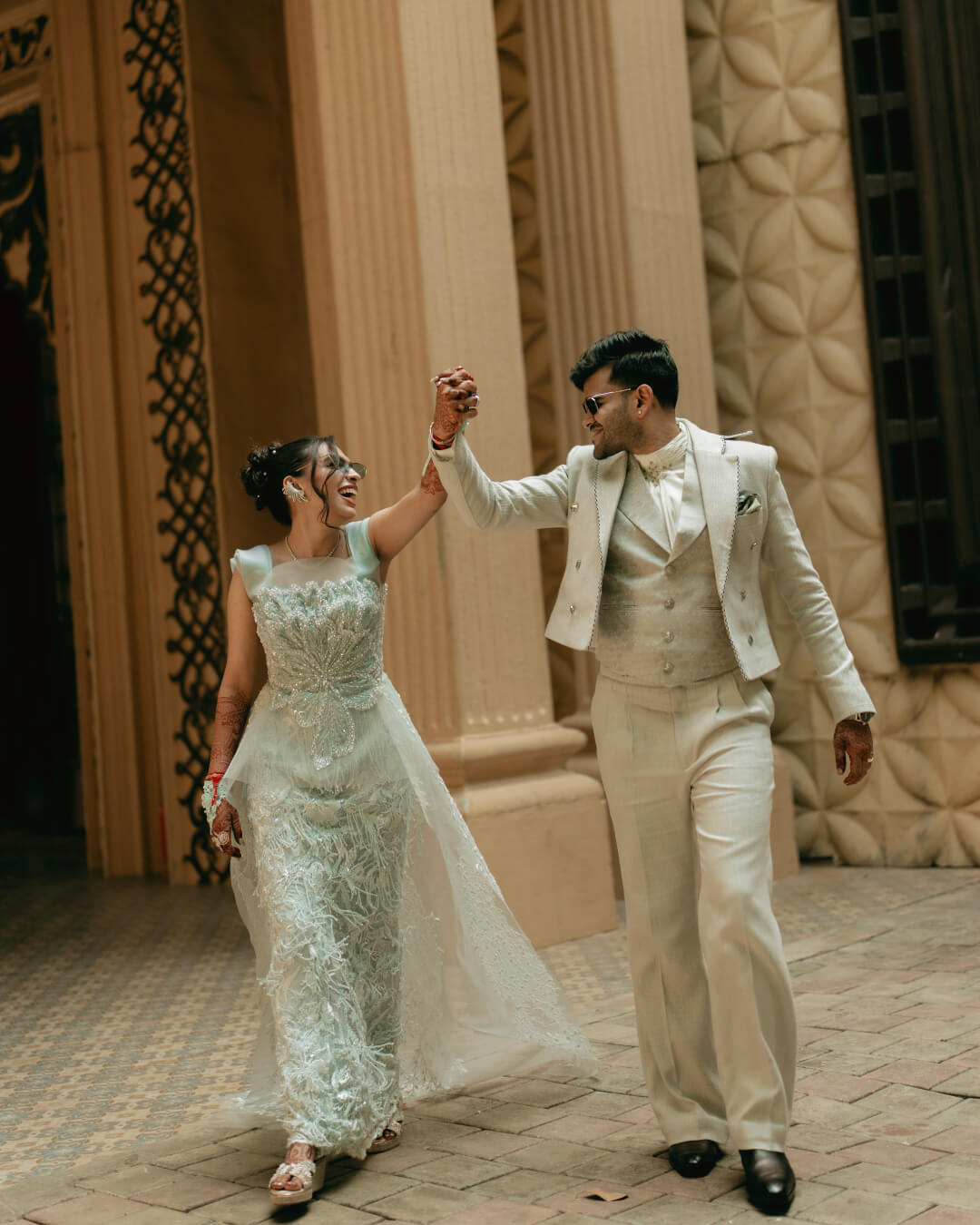 Abhishek and Saloni